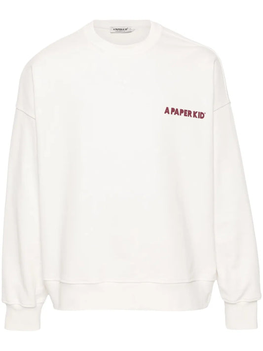 Logo-Print Cotton Sweatshirt
