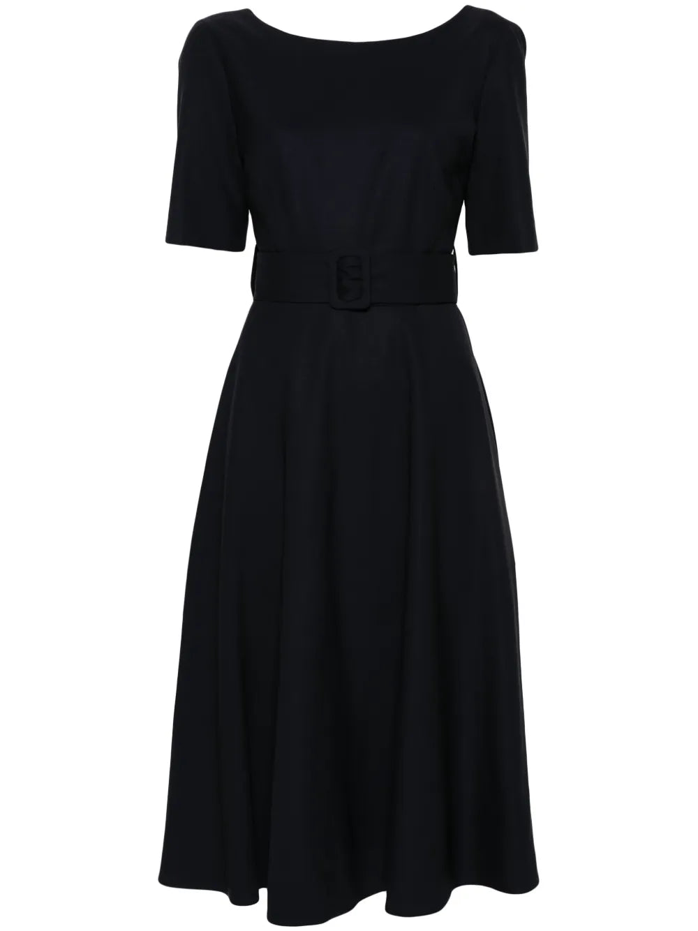 Flared Midi Skirt