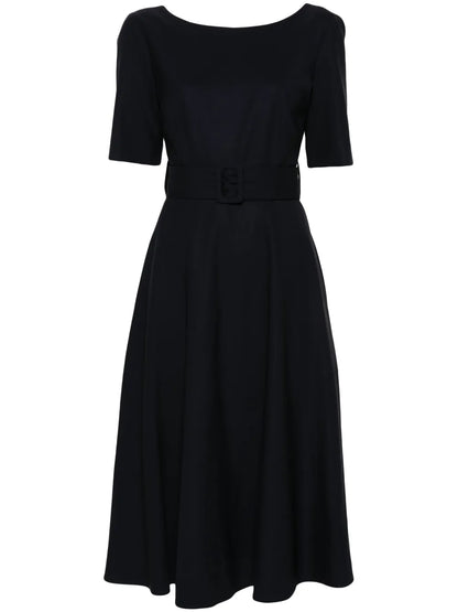 Flared Midi Skirt