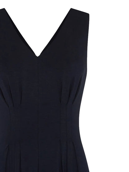 Sahara Pleat-Detail Dress
