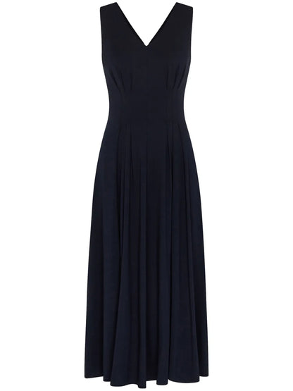Sahara Pleat-Detail Dress