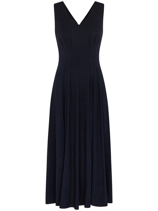 Sahara Pleat-Detail Dress