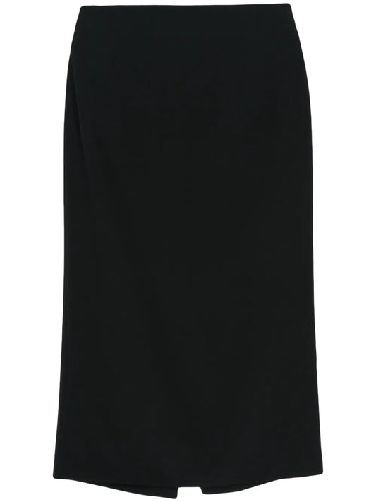 Manuela Crepe Midi Skirt