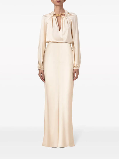 Laurina High-Waisted Maxi Skirt
