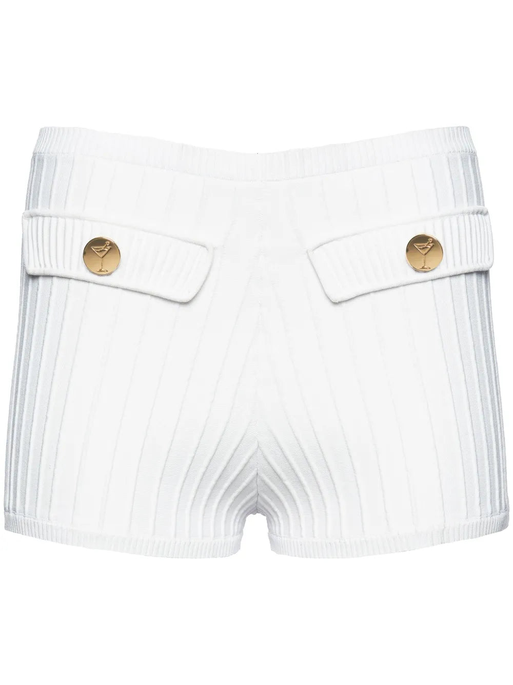 Andrina Ribbed Knit Shorts