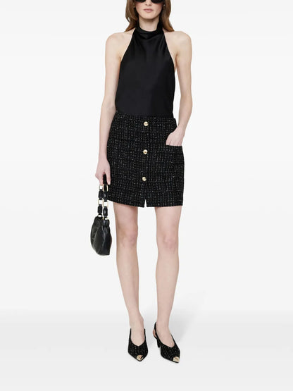 Mateo Tweed Miniskirt