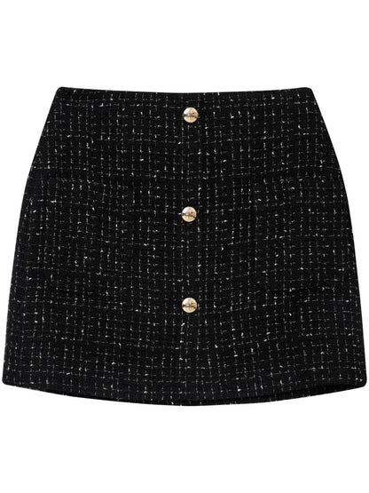 Mateo Tweed Miniskirt