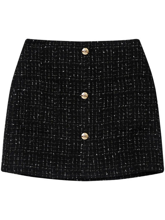 Mateo Tweed Miniskirt
