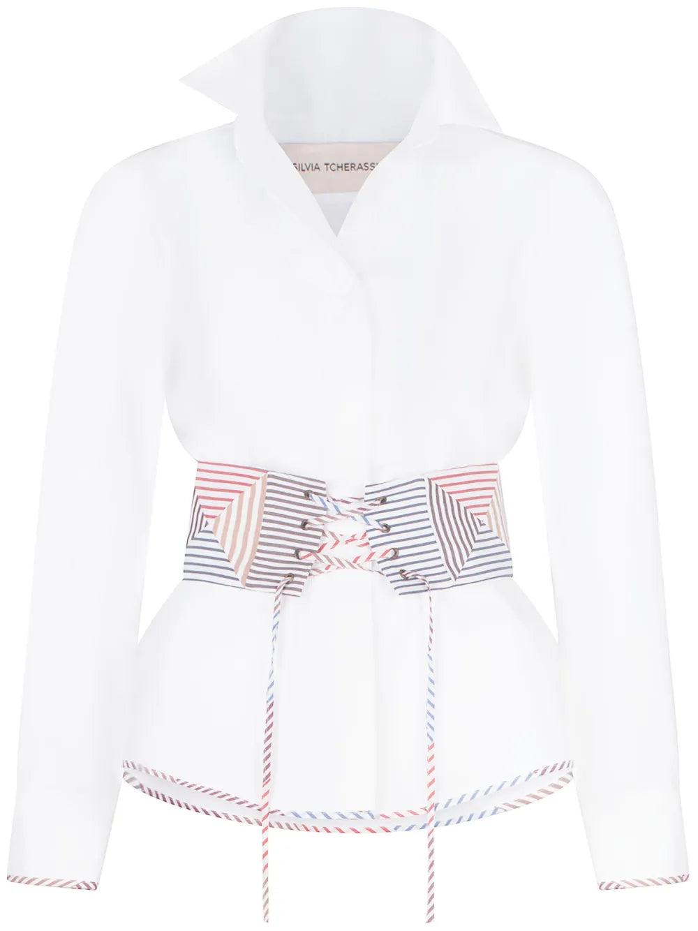 Berenice Belted Cotton Shirt