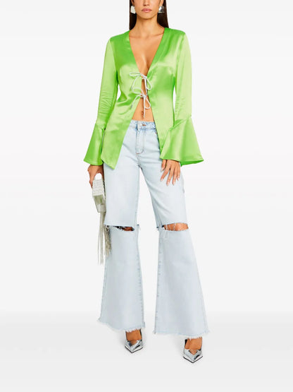 Svea Satin Blouse