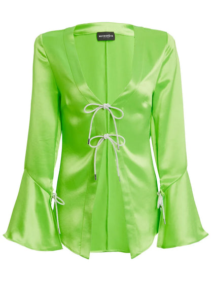 Svea Satin Blouse