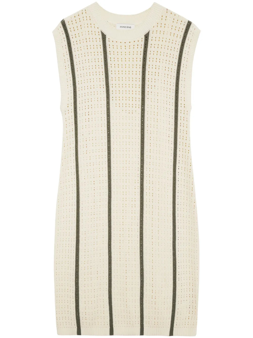 Lanie Open-Knit Minidress
