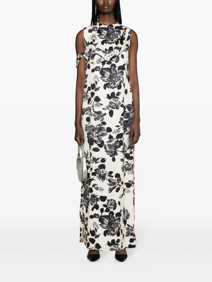 Drifa Floral-Print Maxi Dress