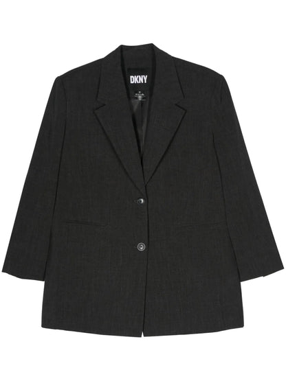 Mélange Twill Blazer