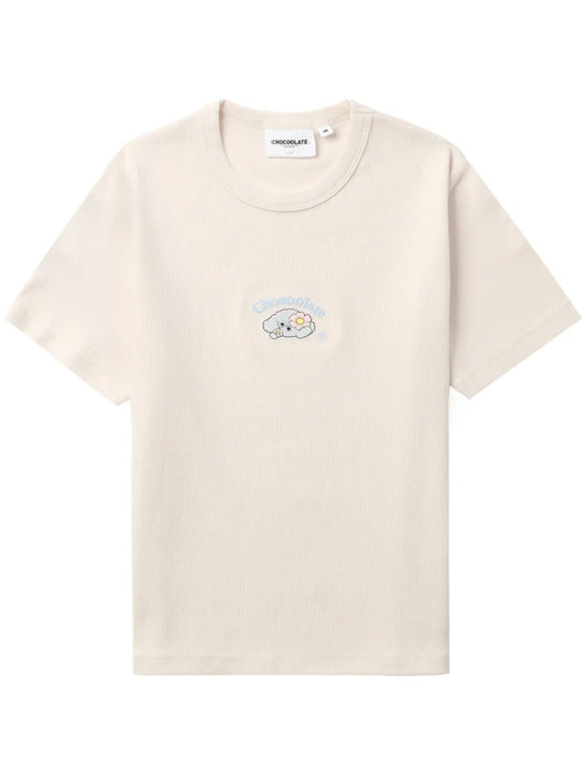 Graphic-Print Stretch-Cotton T-Shirt