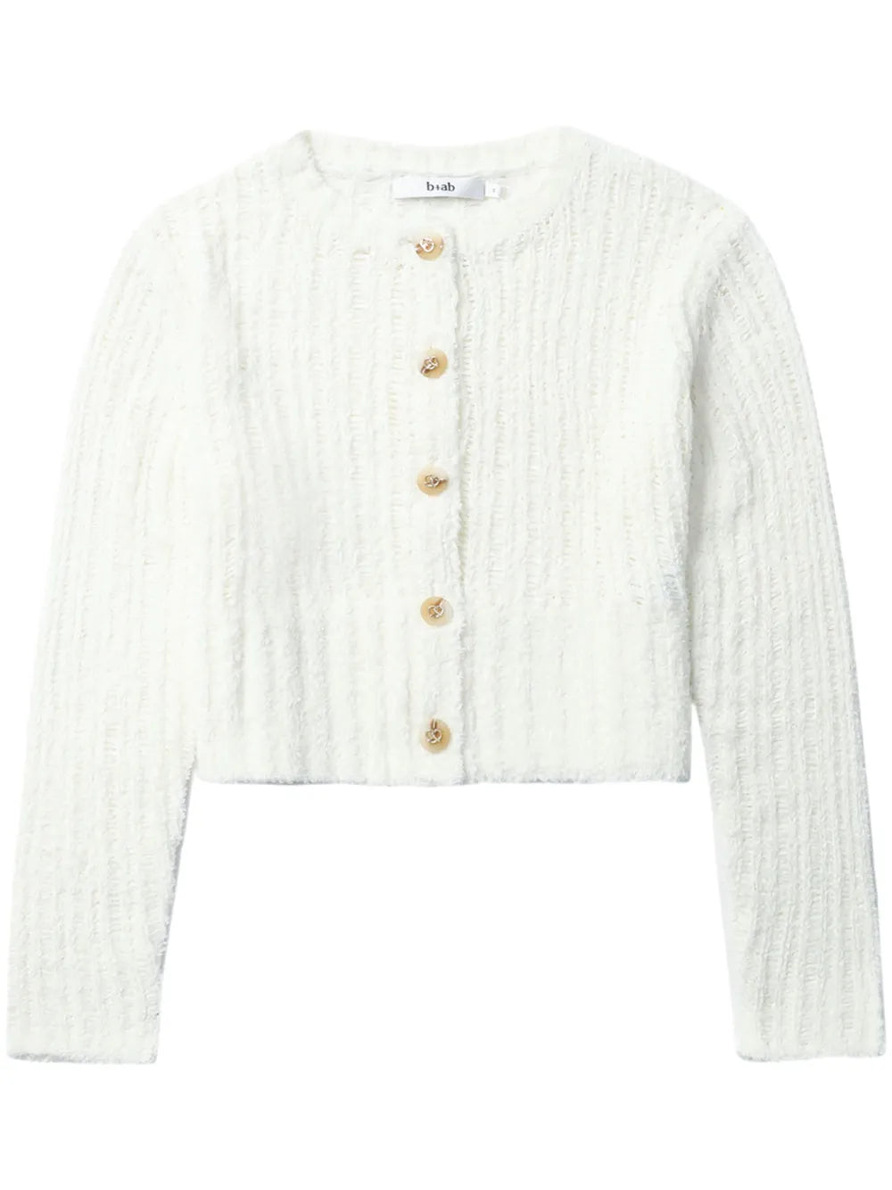 Pointelle-Knit Cardigan