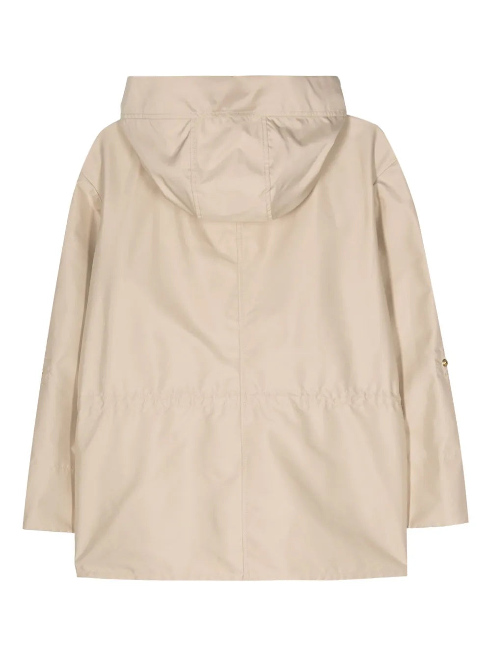 Hook-Detail Poplin Parka