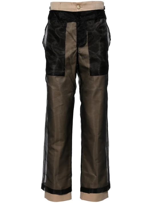 Reversible Layered Trousers