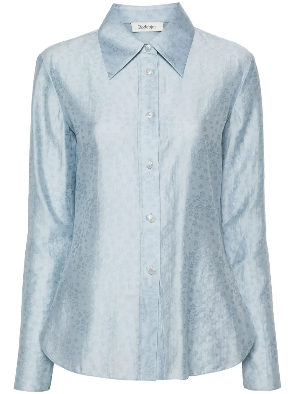 Carmen Floral-Embroidered Shirt