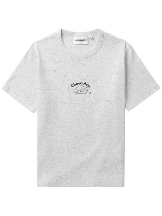 Graphic-Print Stretch-Cotton T-Shirt