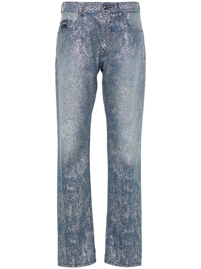 Mid-Rise Slim-Fit Jeans