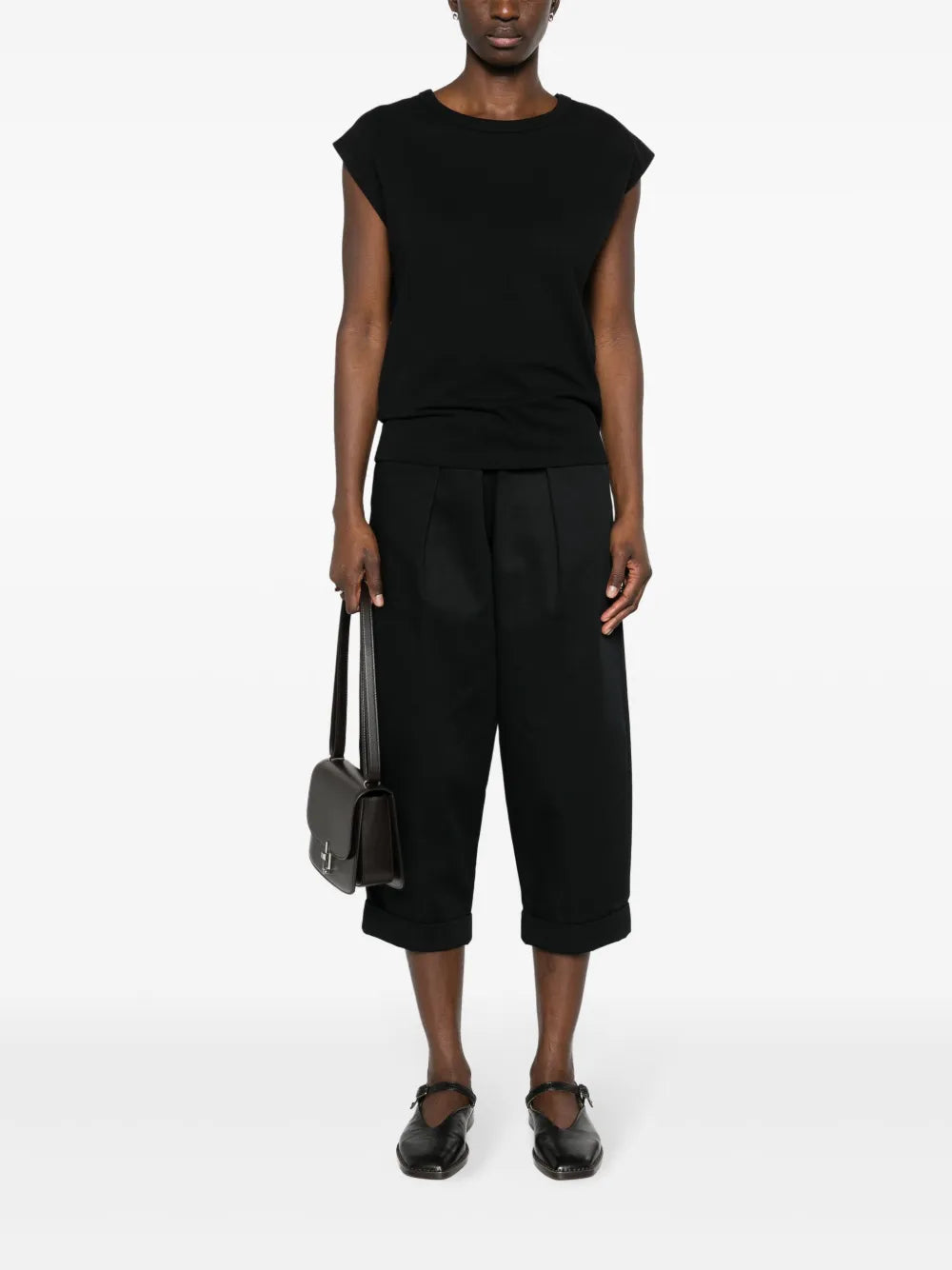 Sleeveless Jersey T-Shirt