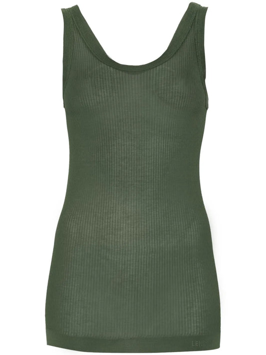 Semi-Sheer Tank Top