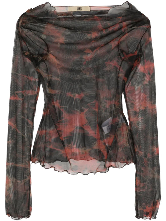 Abstract-Pattern Mesh Top