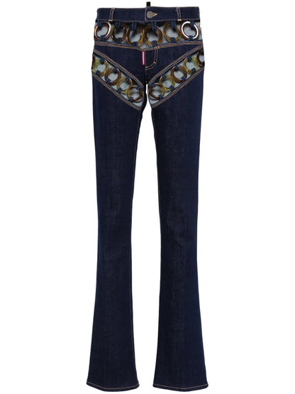 Woodstock Trumpet Flared Jeans