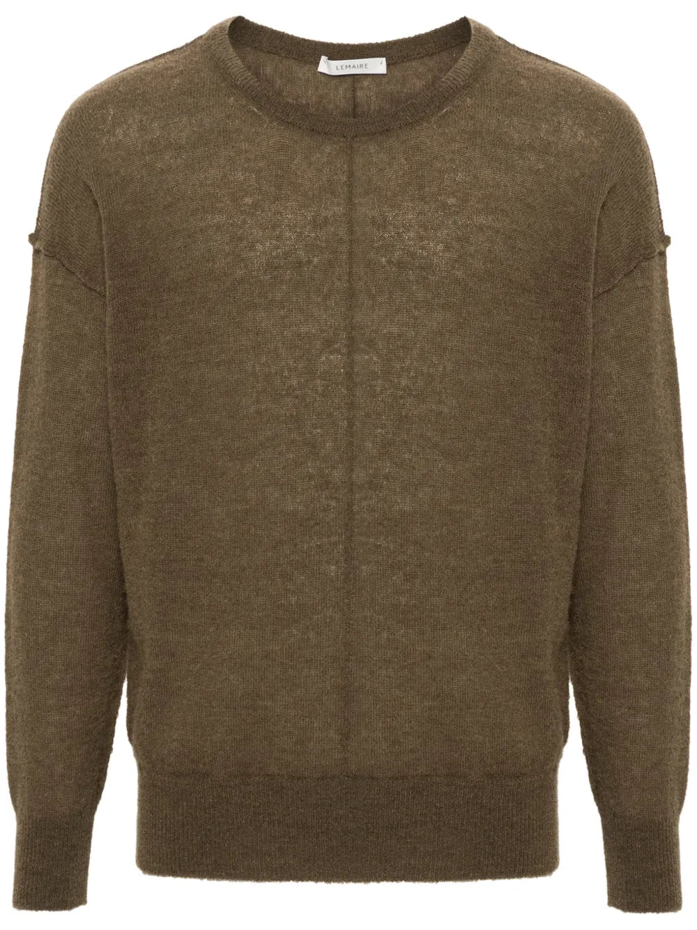 Brushed Fine-Knit Jumper