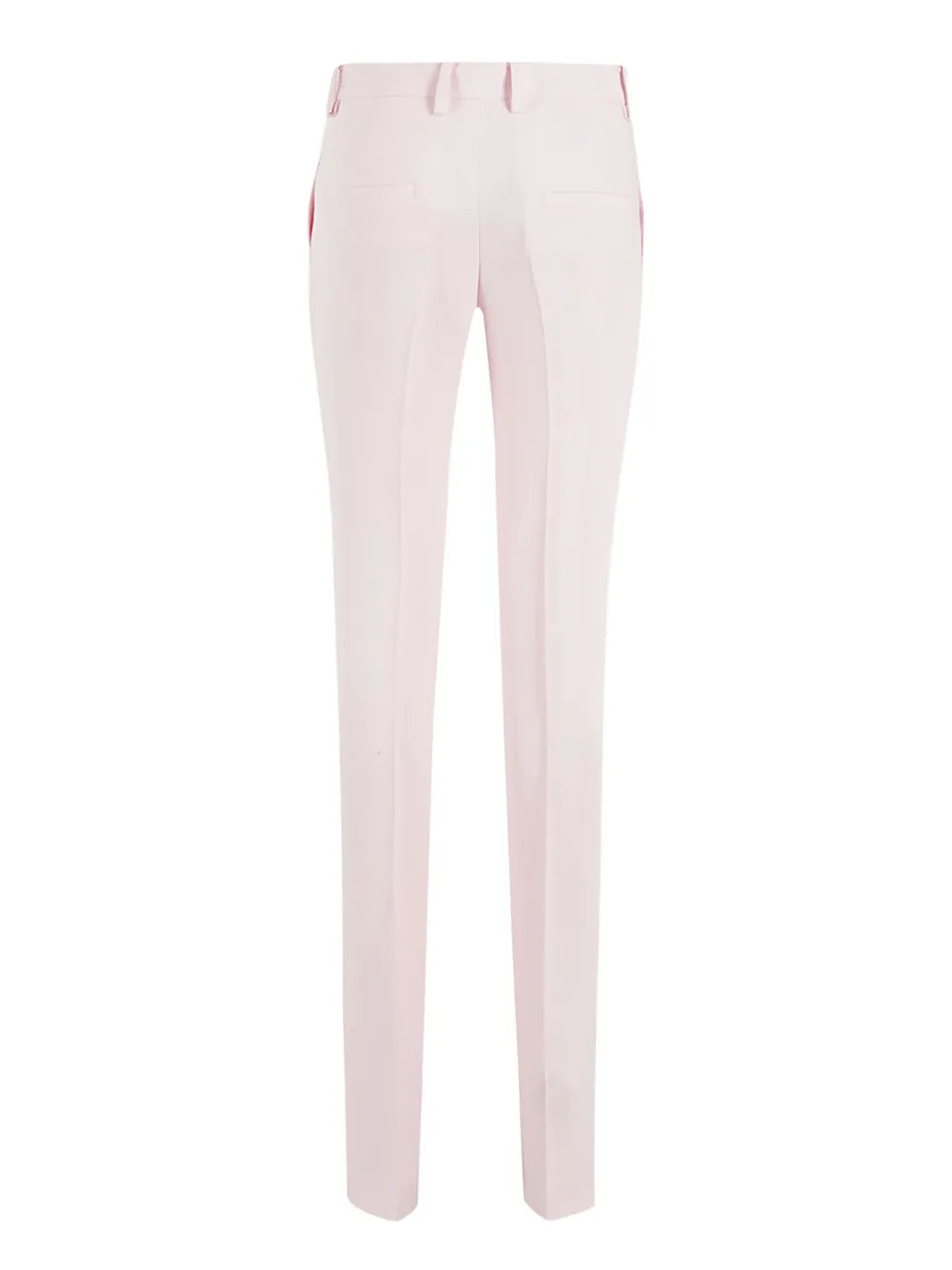 Flat-Front Tailored Trousers