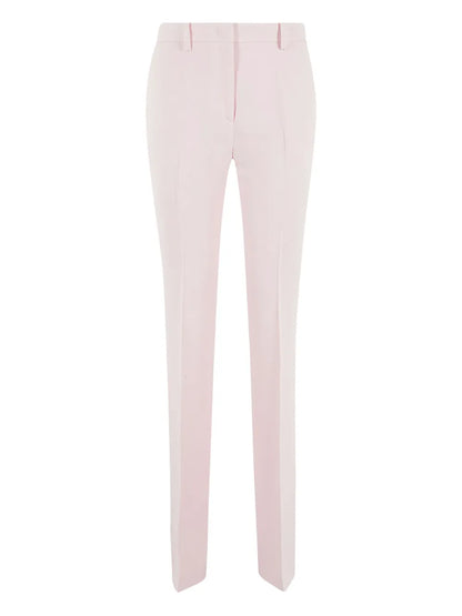 Flat-Front Tailored Trousers