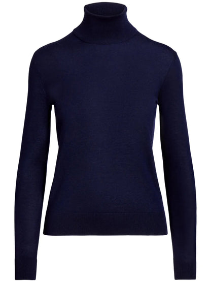 Roll-Neck Knit Jumper