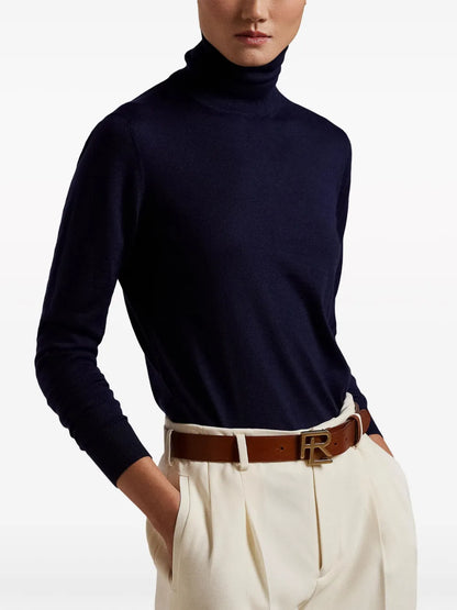 Roll-Neck Knit Jumper