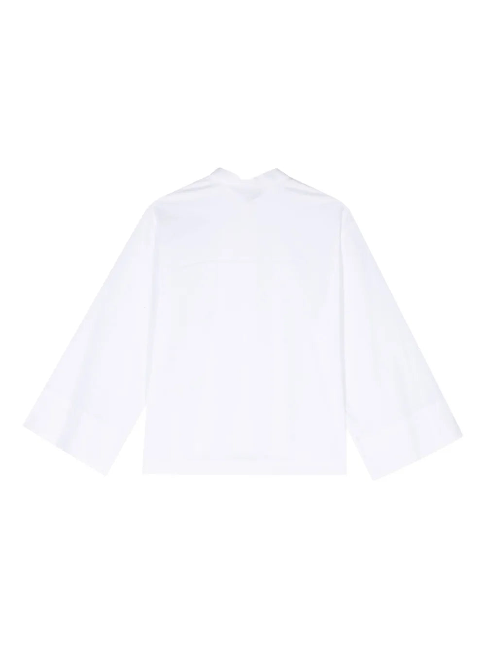 Band-Collar Shirt