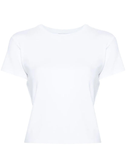 Fine-Ribbed T-Shirt