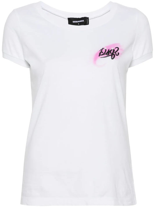 Scoop Logo-Print T-Shirt