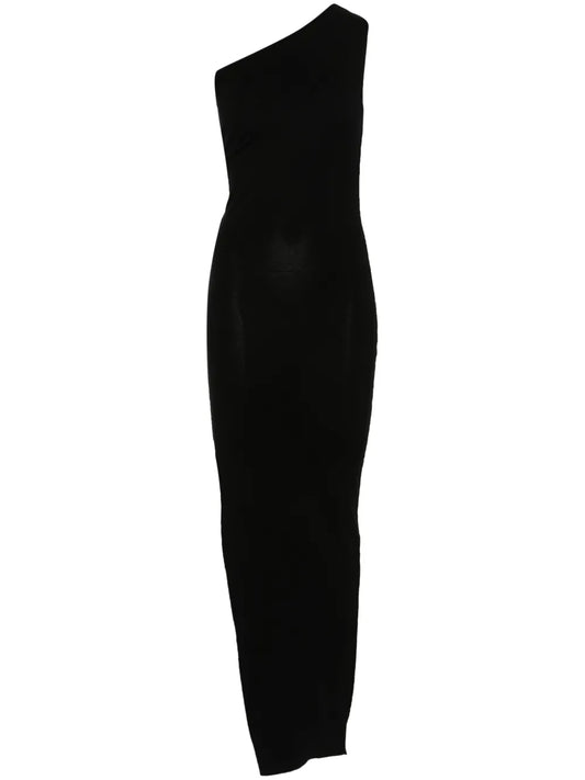 Asymmetric-Design Dress