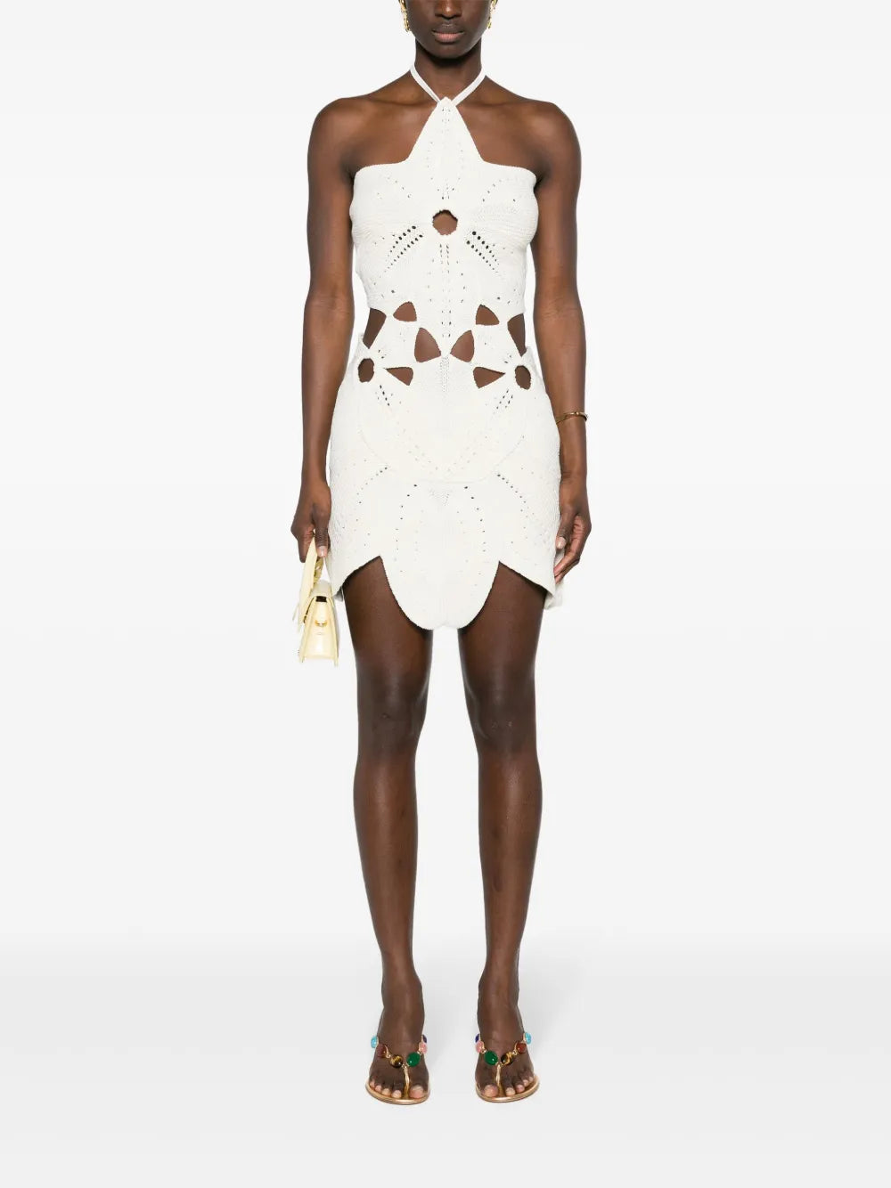 Floreana Panelled Knit Dress