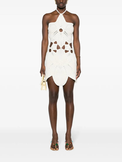 Floreana Panelled Knit Dress