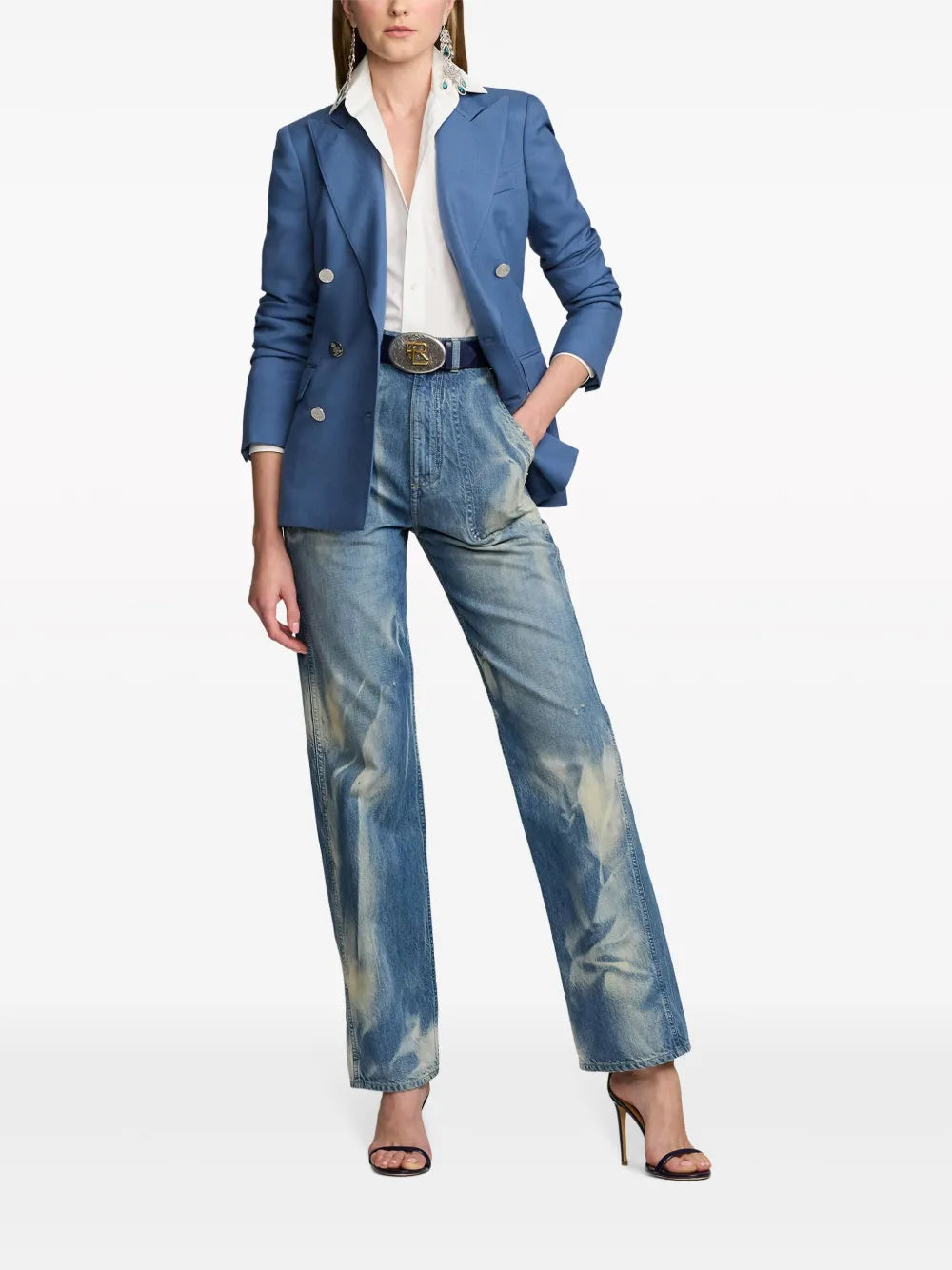 Camden Double-Breasted Cashmere Blazer