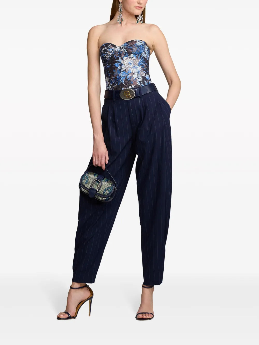 Cassidy Mid-Rise Tailored Trousers