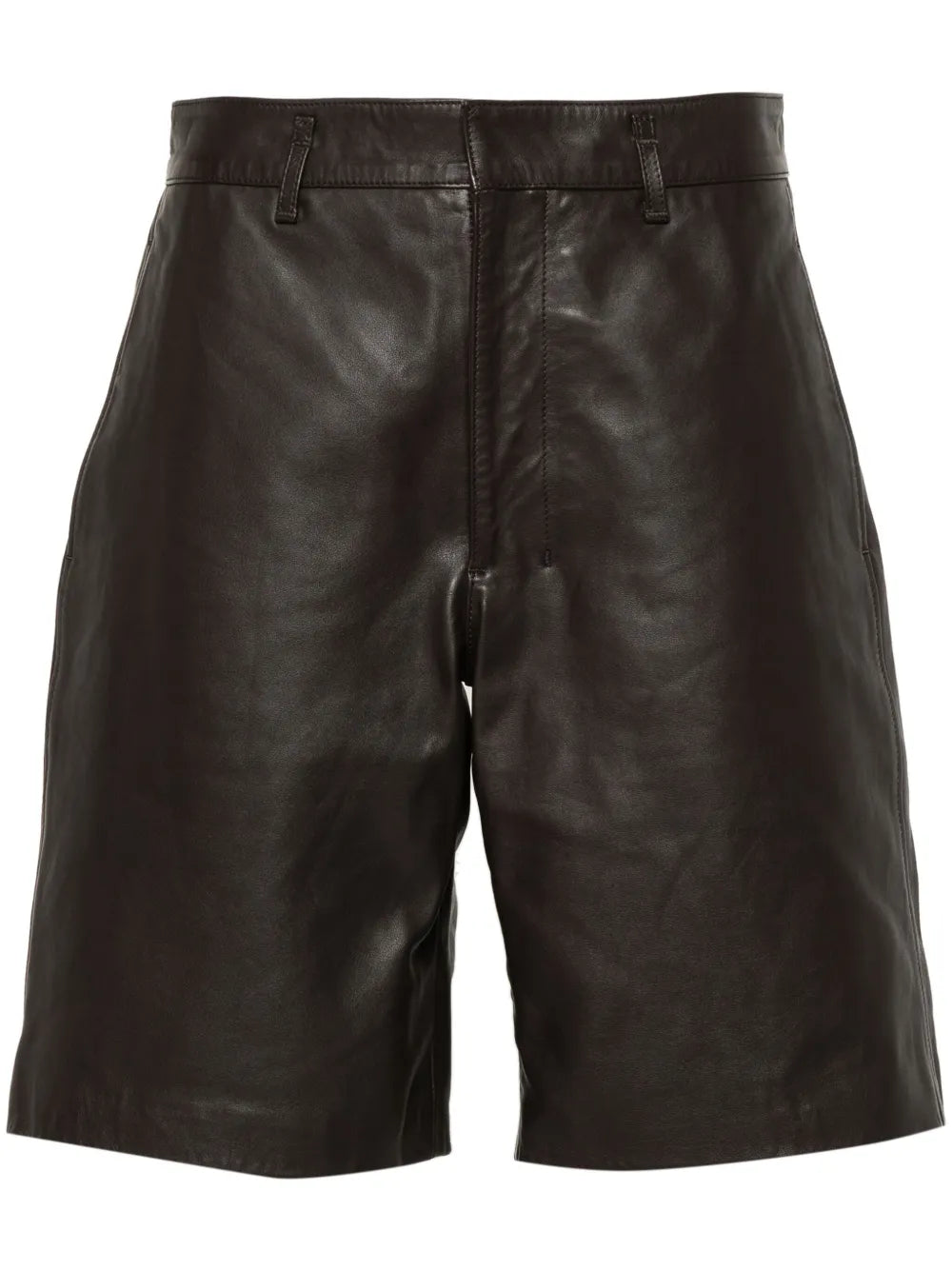 Leather Knee Shorts