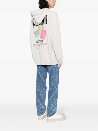 Logo-Print Cotton Hoodie