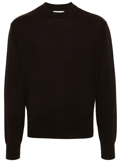 Mock-Neck Drop-Shoulder Jumper