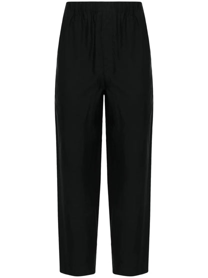 Poplin Straight Leg Trousers