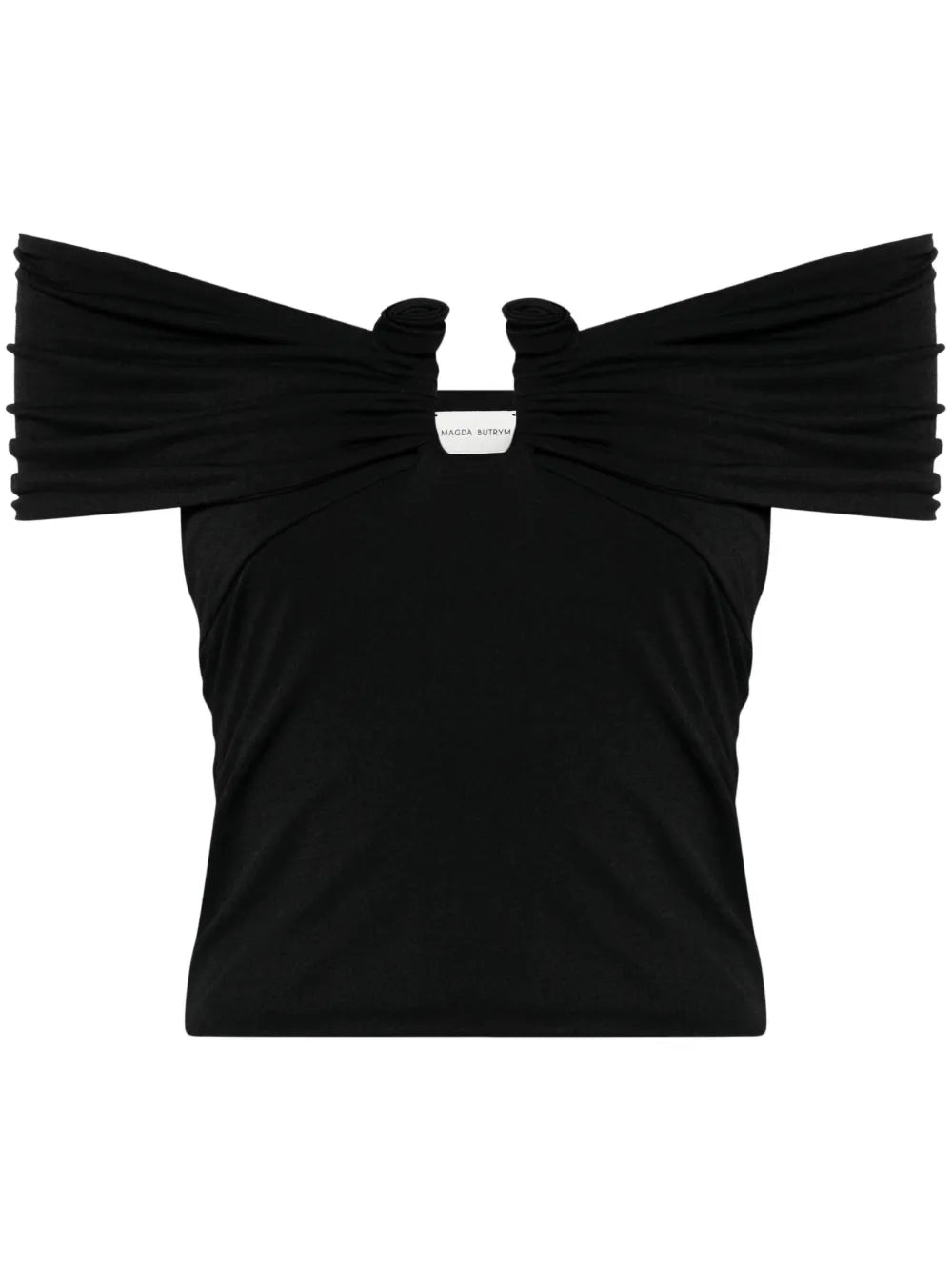 Off-Shoulder Cropped Blouse