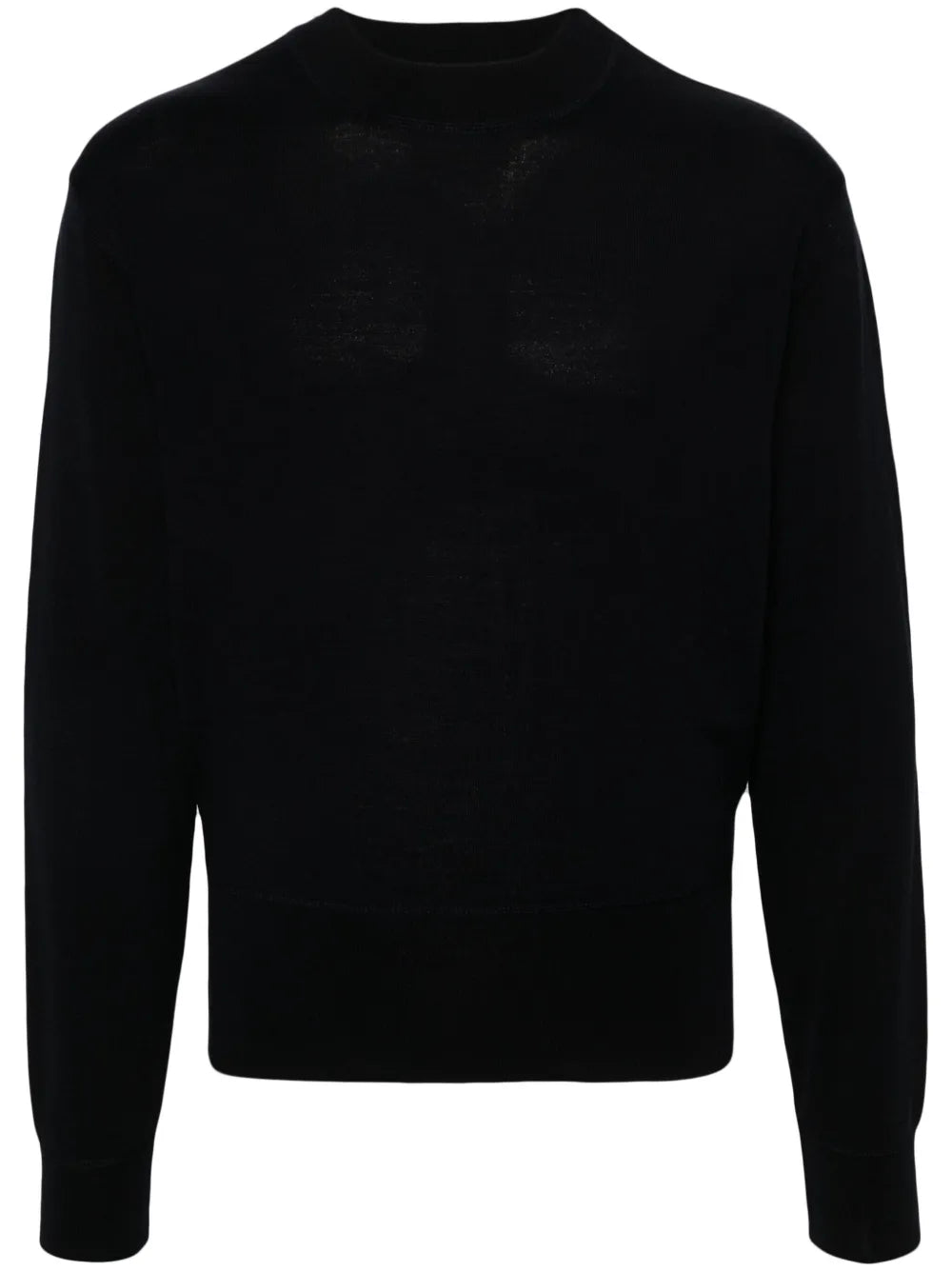 Mock-Neck Drop-Shoulder Jumper