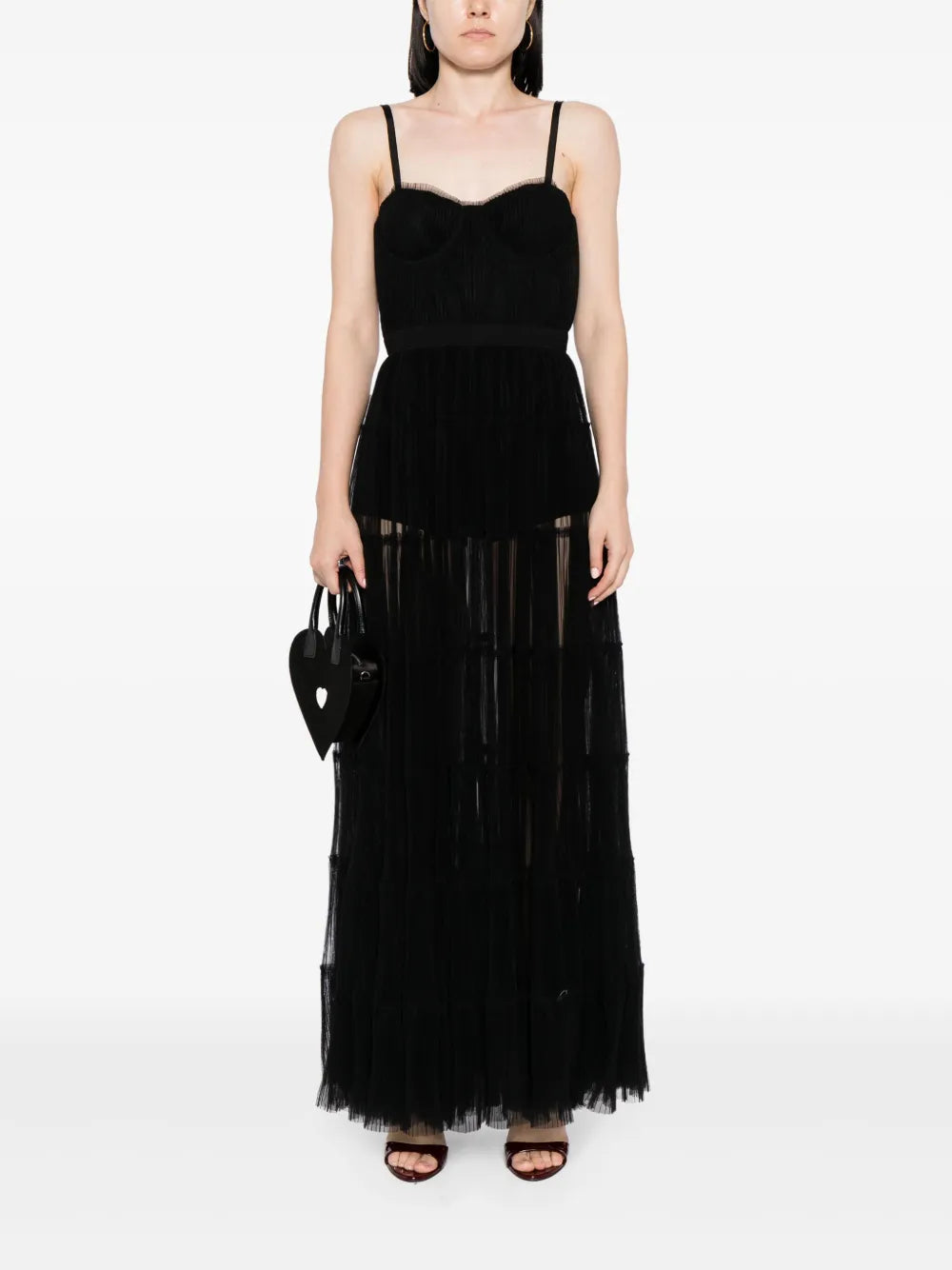 Deena Pleated Maxi Dress