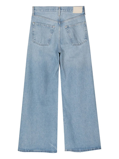 Beverly High-Rise Wide-Leg Jeans